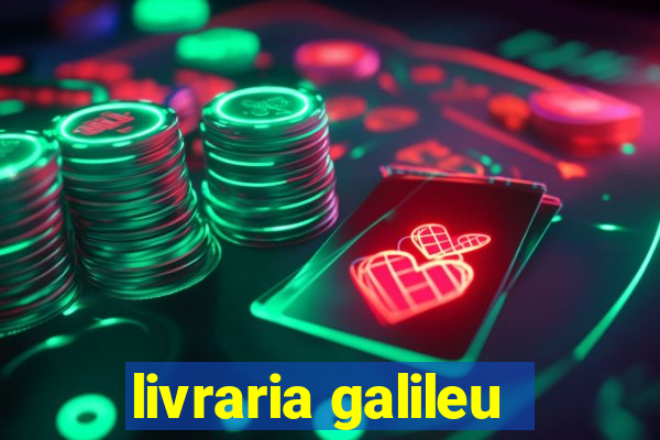 livraria galileu