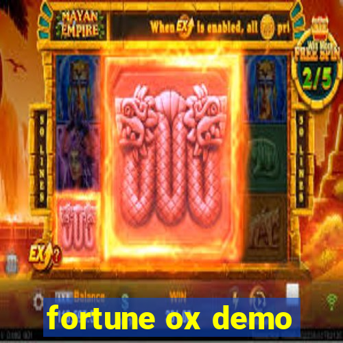 fortune ox demo