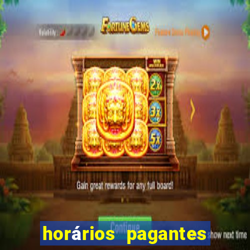 horários pagantes do fortune rabbit