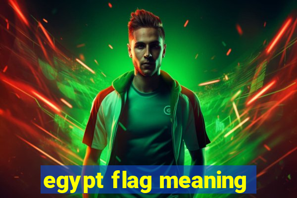 egypt flag meaning