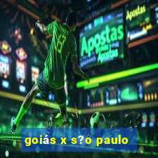 goiás x s?o paulo