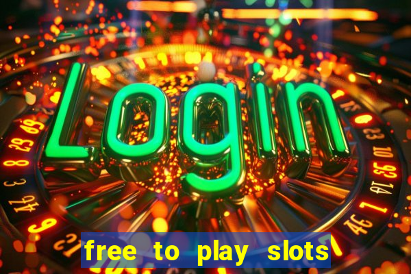 free to play slots no download