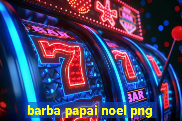 barba papai noel png