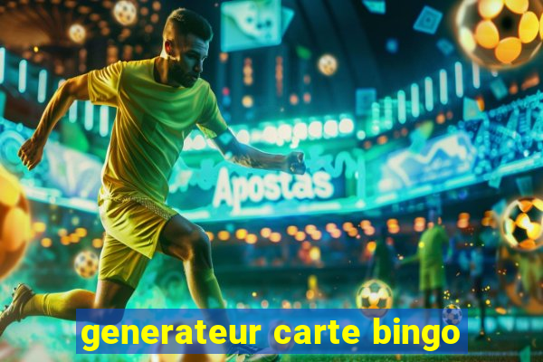 generateur carte bingo