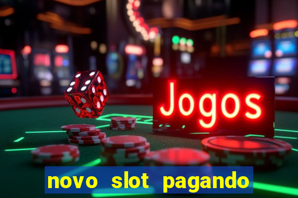 novo slot pagando no cadastro