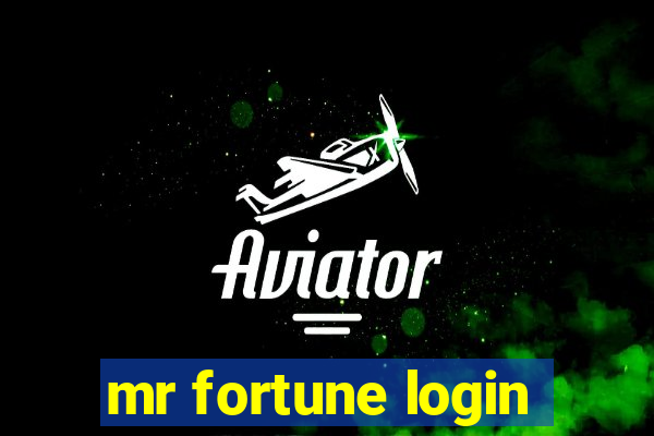 mr fortune login