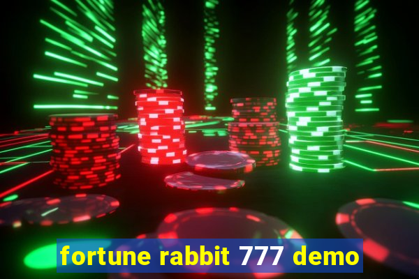 fortune rabbit 777 demo