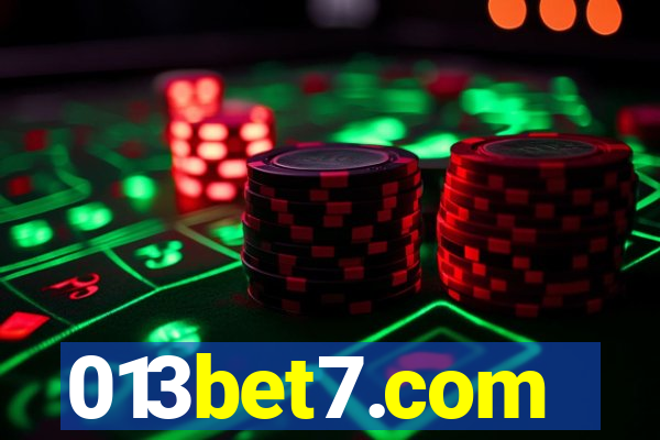 013bet7.com