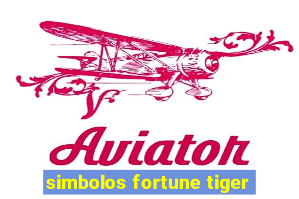 simbolos fortune tiger