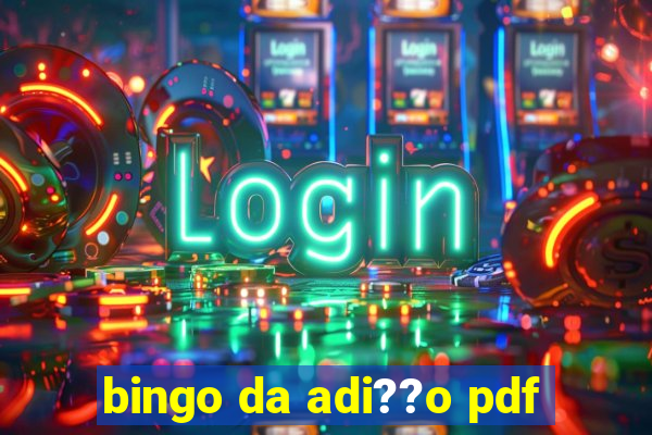 bingo da adi??o pdf