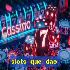 slots que dao bonus no cadastro sem deposito