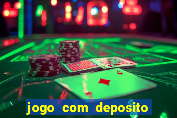 jogo com deposito minimo de 1 real