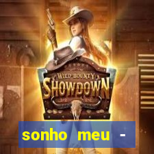 sonho meu - stefhany letra