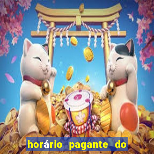 horário pagante do fortune tiger hoje