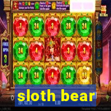 sloth bear