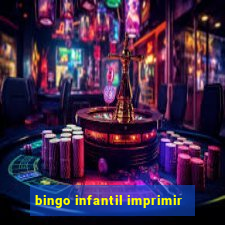 bingo infantil imprimir