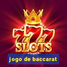 jogo de baccarat