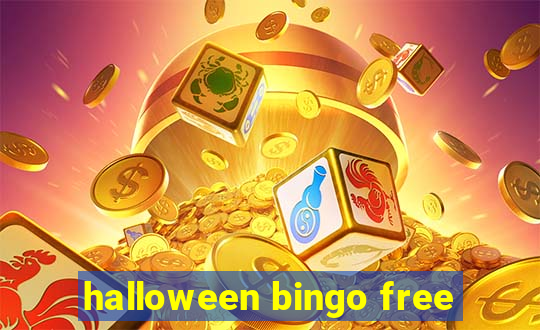 halloween bingo free