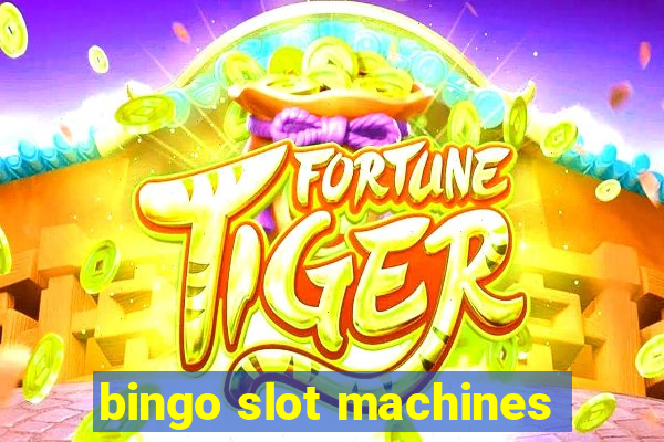 bingo slot machines