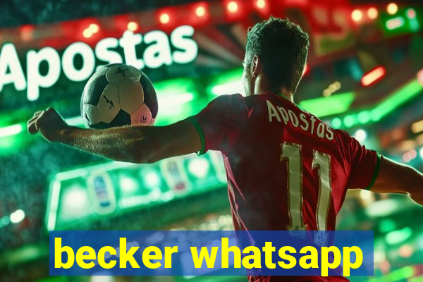 becker whatsapp