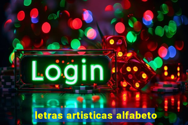 letras artisticas alfabeto