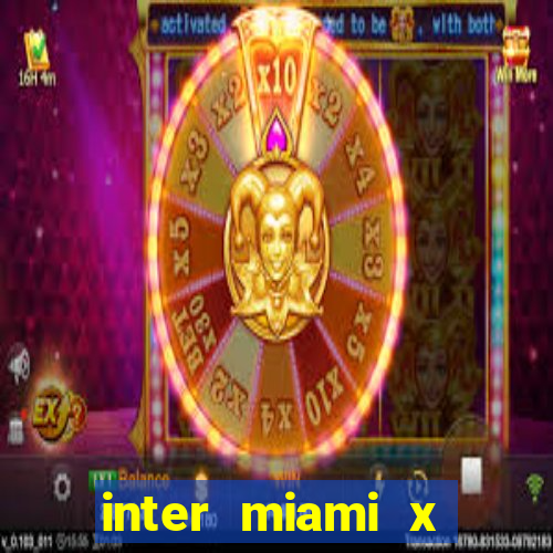 inter miami x chicago fire palpite