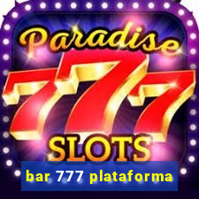 bar 777 plataforma