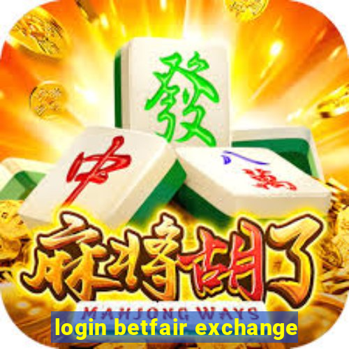 login betfair exchange