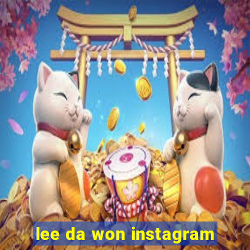 lee da won instagram