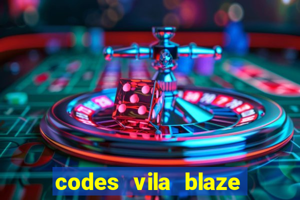 codes vila blaze shindo life