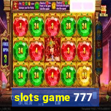 slots game 777