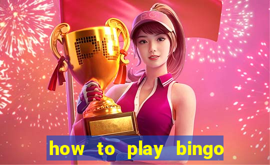 how to play bingo with playing cards