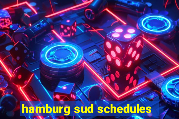 hamburg sud schedules