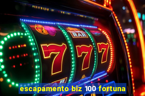 escapamento biz 100 fortuna