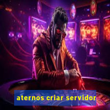 aternos criar servidor