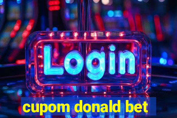 cupom donald bet