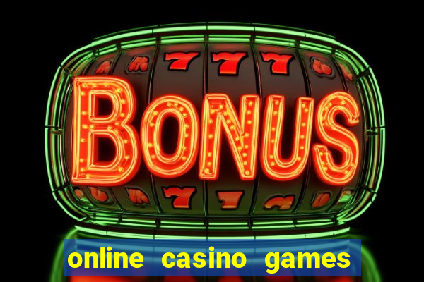 online casino games for real cash