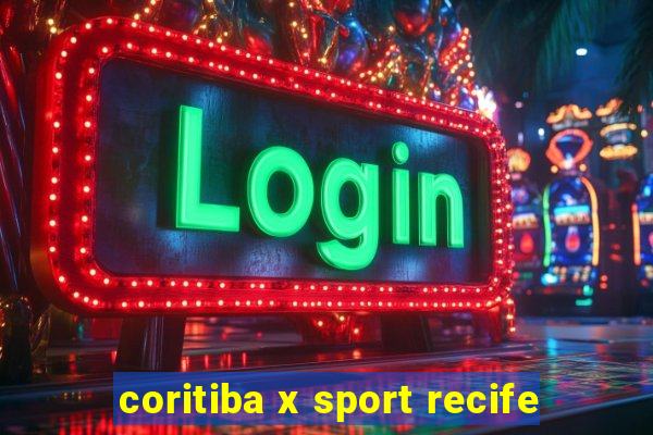 coritiba x sport recife