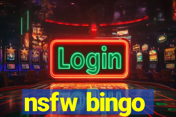 nsfw bingo