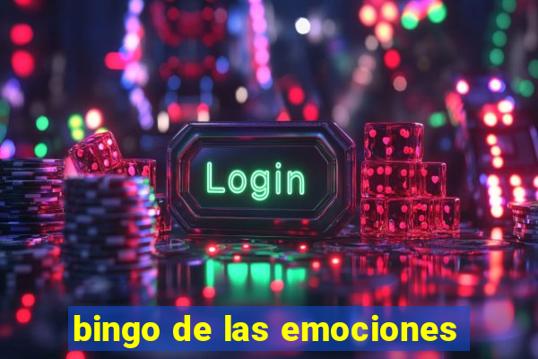 bingo de las emociones