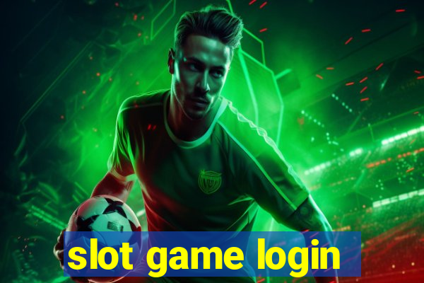 slot game login