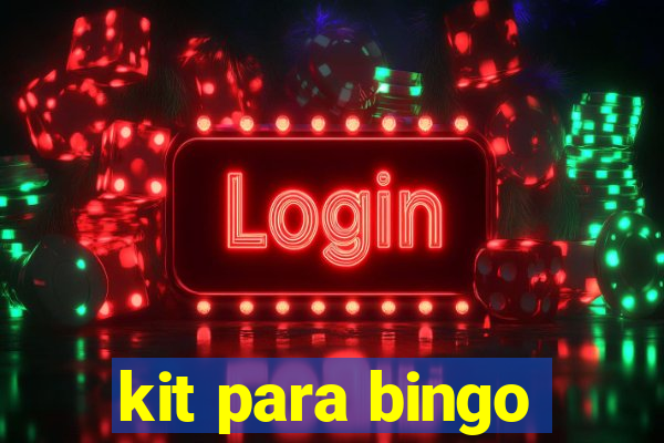 kit para bingo