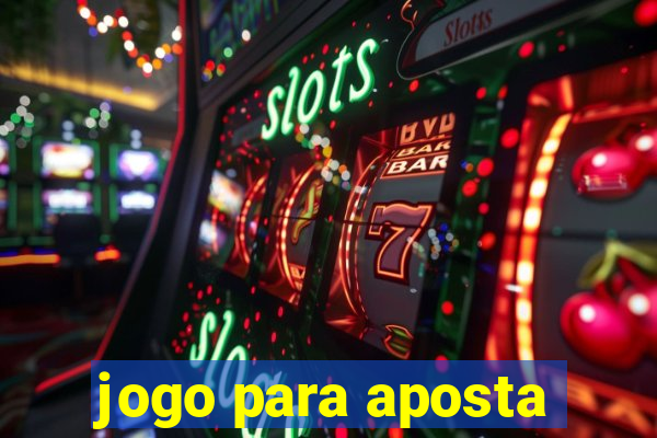 jogo para aposta