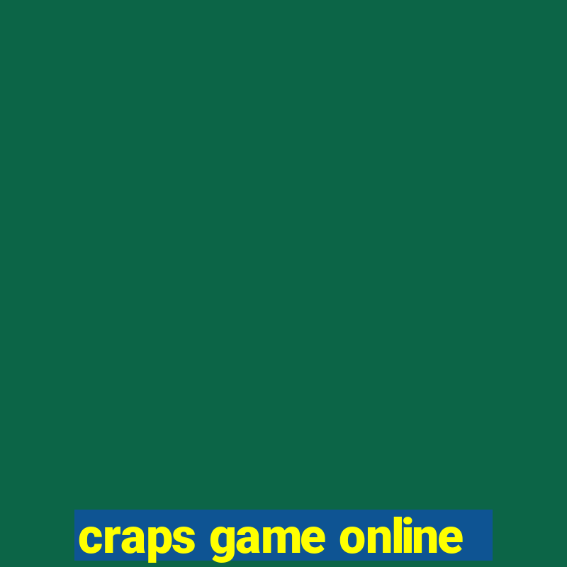 craps game online