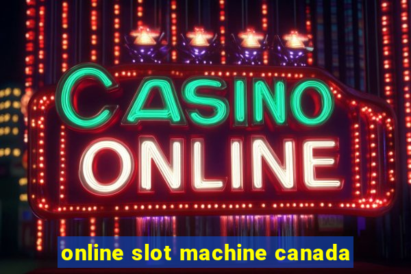 online slot machine canada