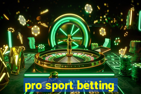 pro sport betting