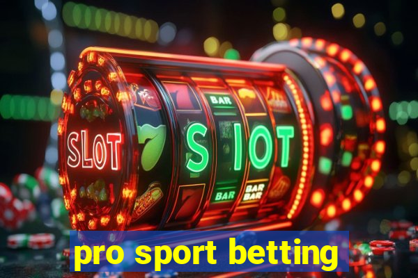 pro sport betting