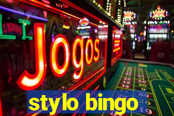 stylo bingo