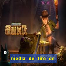 media de tiro de meta por jogo