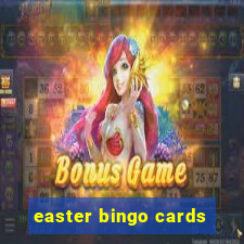 easter bingo cards